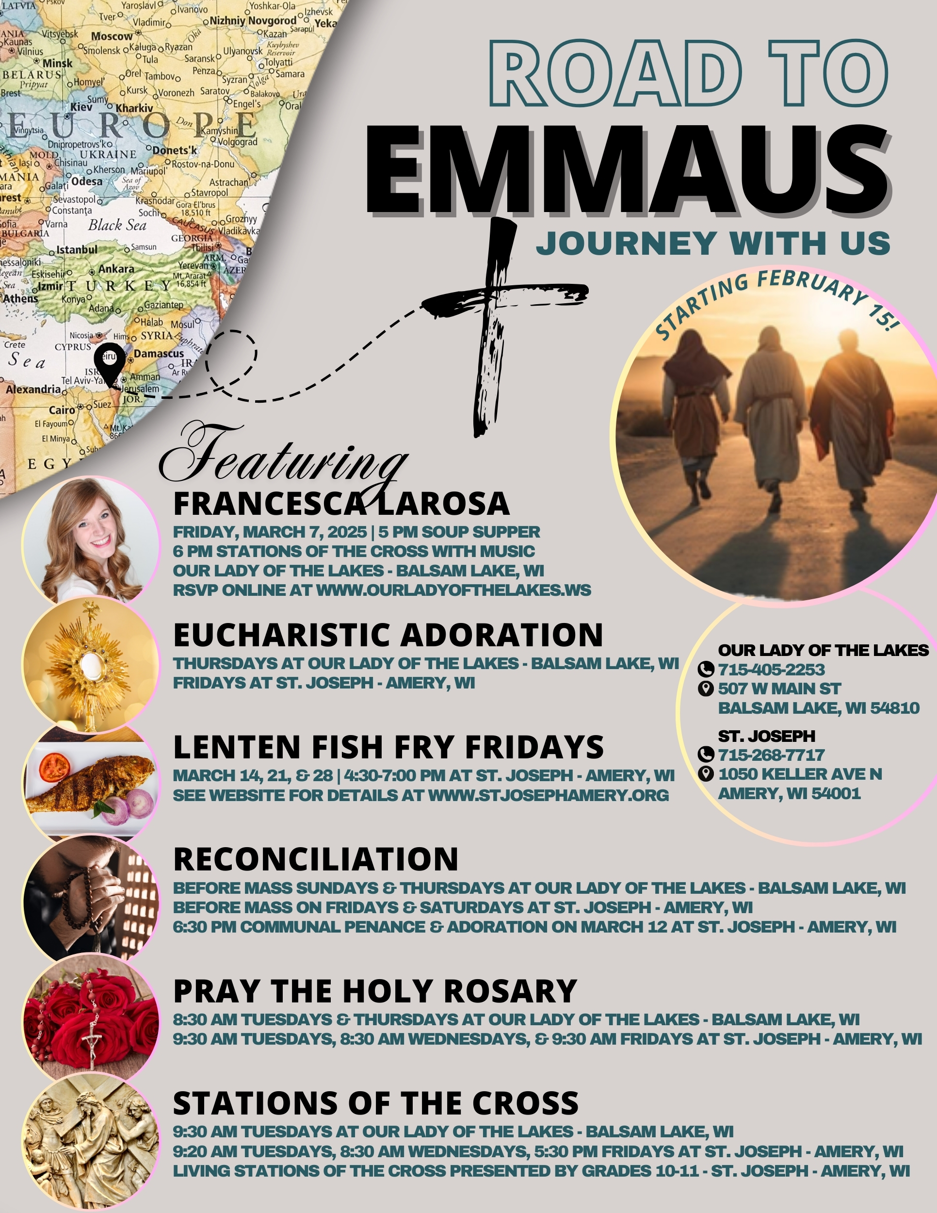 Road To Emmaus front page